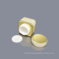 2021 New Design Free Sample New Matte Transparent Cosmetic Acrylic Square 30ml 50ml Jar with Screw Cap